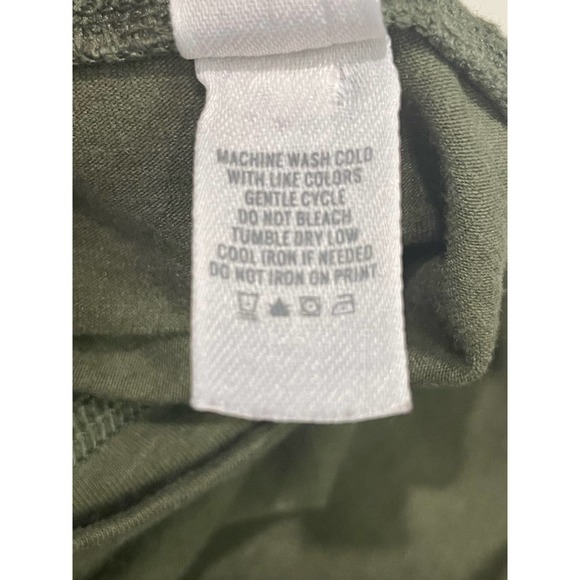 Aerie Womens Cutout Leggings Size L Olive Green - Picture 7 of 10